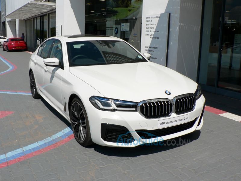 BMW 520d in Botswana