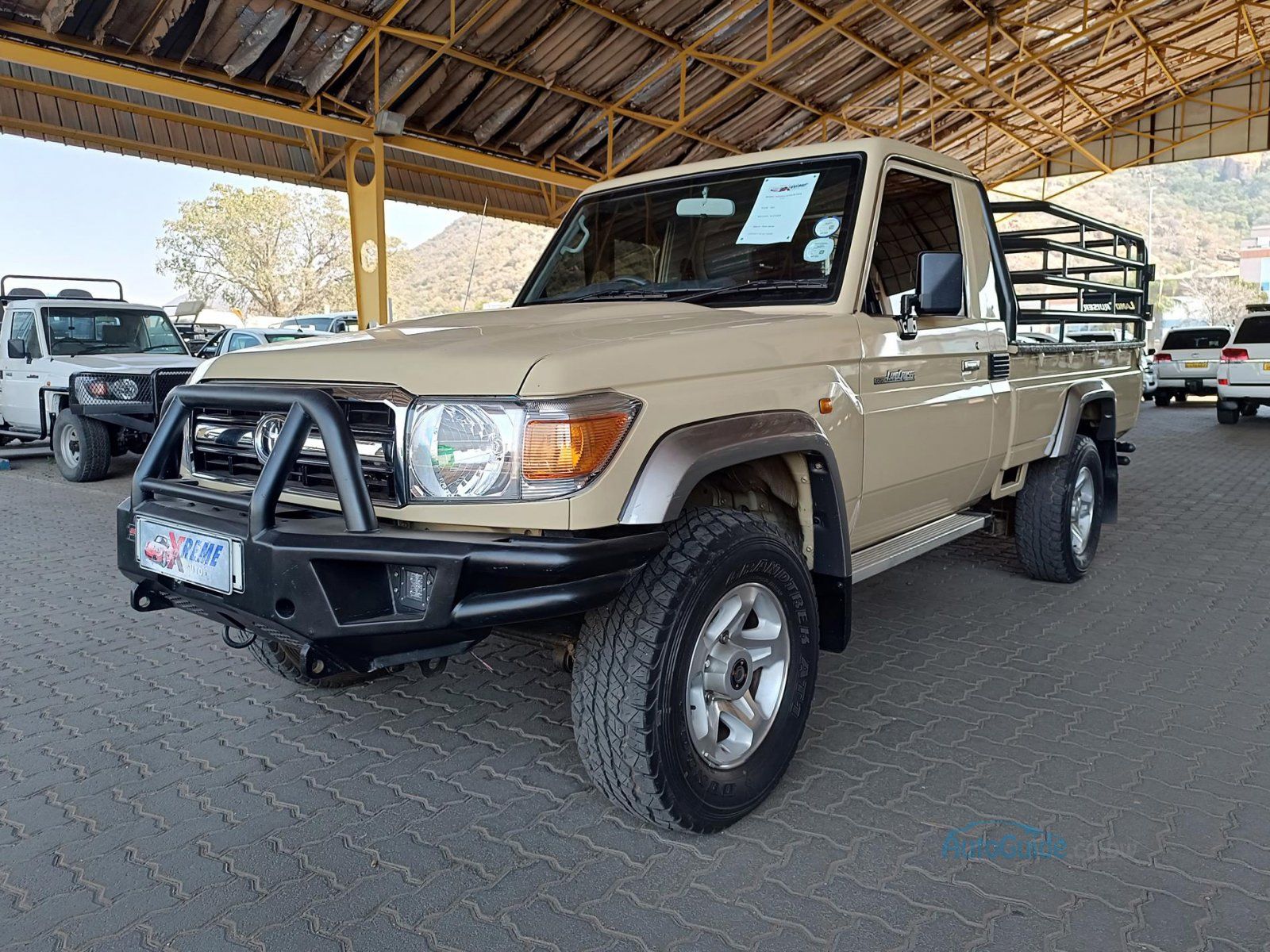 Toyota Land Cruiser 4.2D in Botswana
