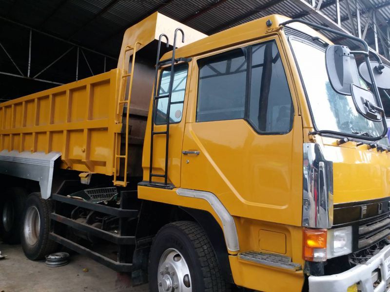 1996 Mitsubishi Fuso Super great 10 wheeler 10 ton Highside Dump Truck