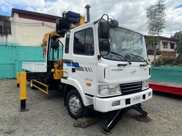 2020 Hyundai 7 Tons Boom Truck/ Cargo Crane Truck photo