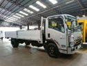 2022 Isuzu N Series NQR Elf Aluminum high side cargo dropside truck