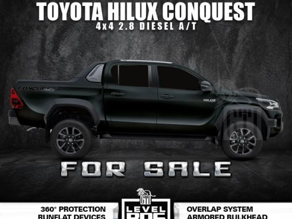 2025 Toyota Hilux Conquest 4x4 Bulletproof photo