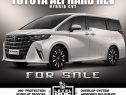 2025 Toyota Alphard HEV CVT White Bulletproof