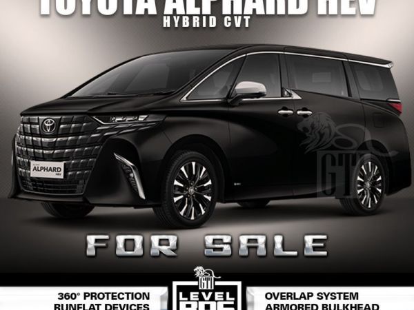2025 Toyota Alphard HEV CVT Black Armored photo
