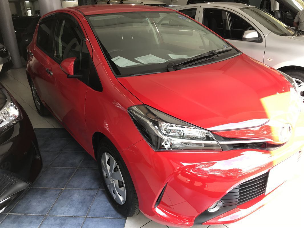 2016 Toyota VITZ RED for sale 48 467 Km Automatic transmission