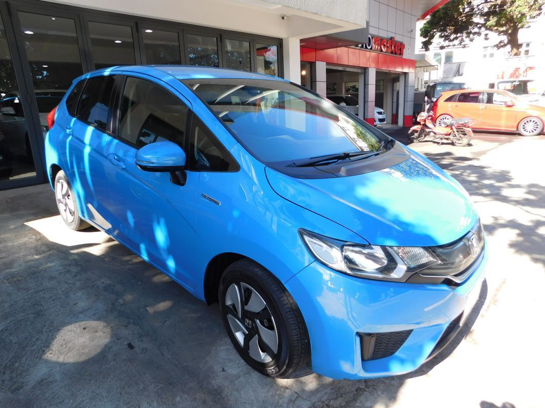 Honda Fit Blue 2013