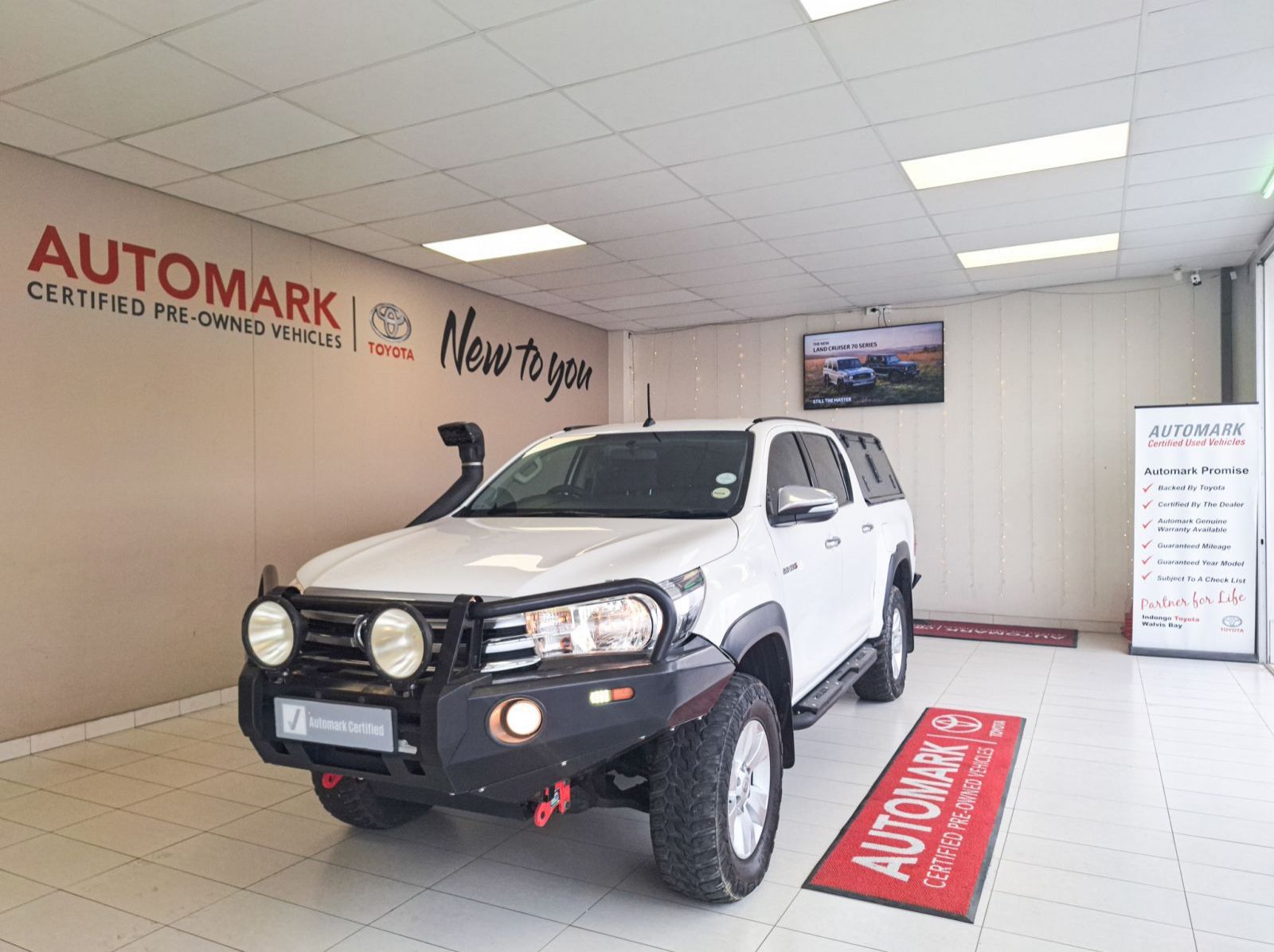 Used Toyota Hilux Raider 2.8 DC 4x4 AT  for sale in Windhoek, Walvis Bay, Okahandja, Gobabis, Mariental, Otjiwarongo, Ongwediva, Namibia
