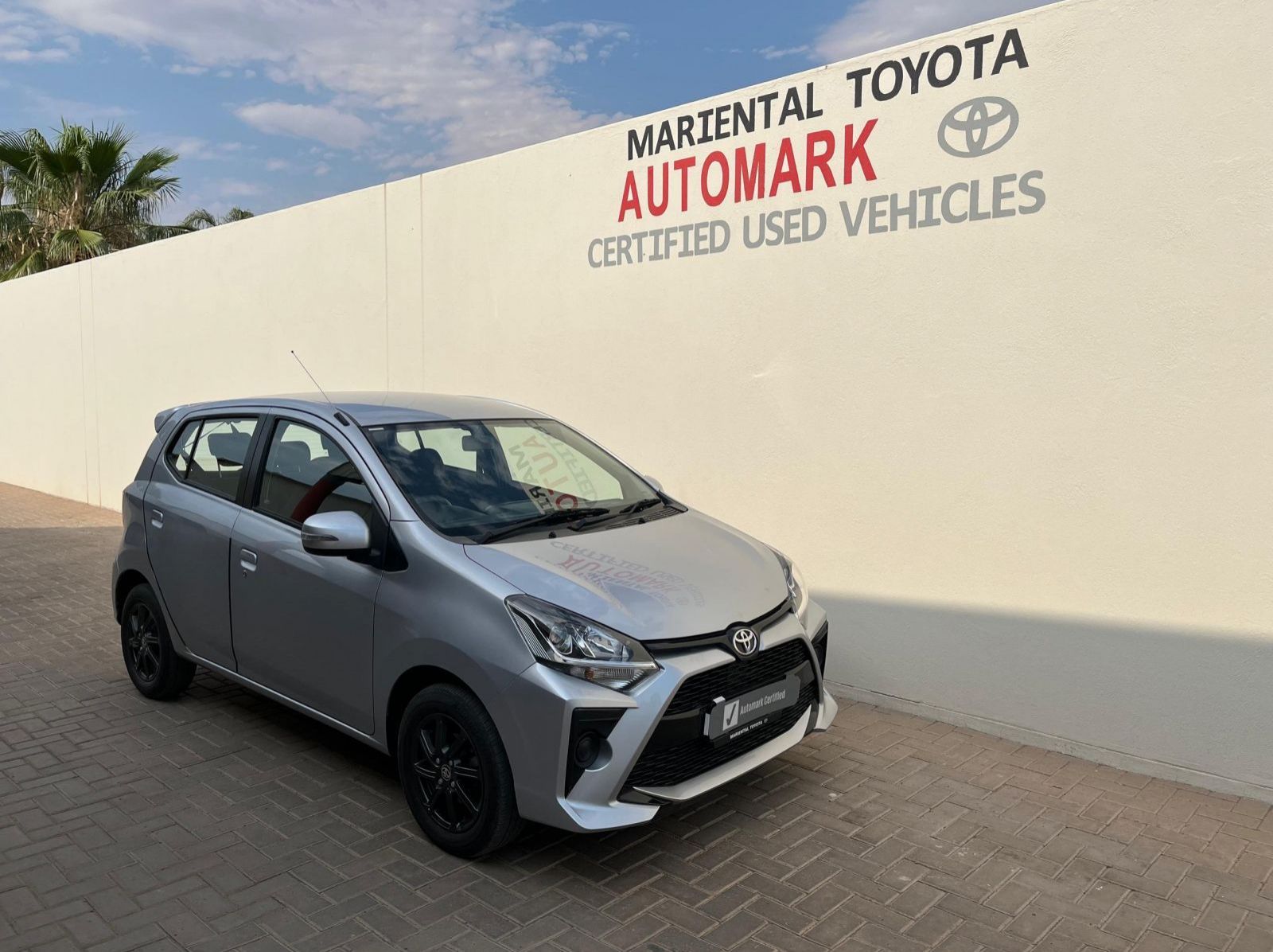 Used Toyota Agya 1.0 AT  for sale in Windhoek, Walvis Bay, Okahandja, Gobabis, Mariental, Otjiwarongo, Ongwediva, Namibia