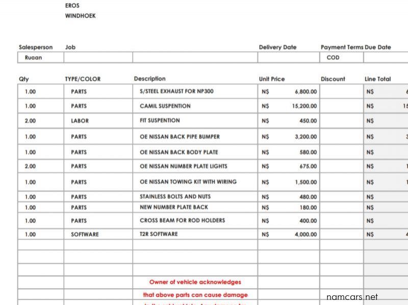 2019 Nissan HARDBODY NP300 pictures