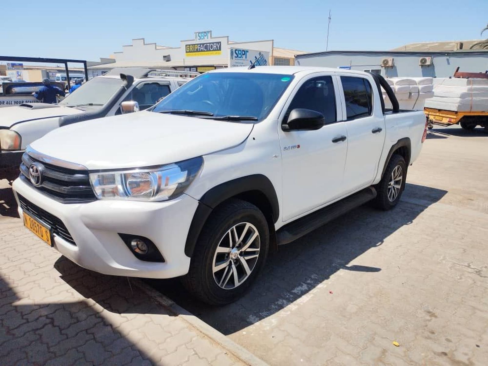 Toyota Hilux in Namibia