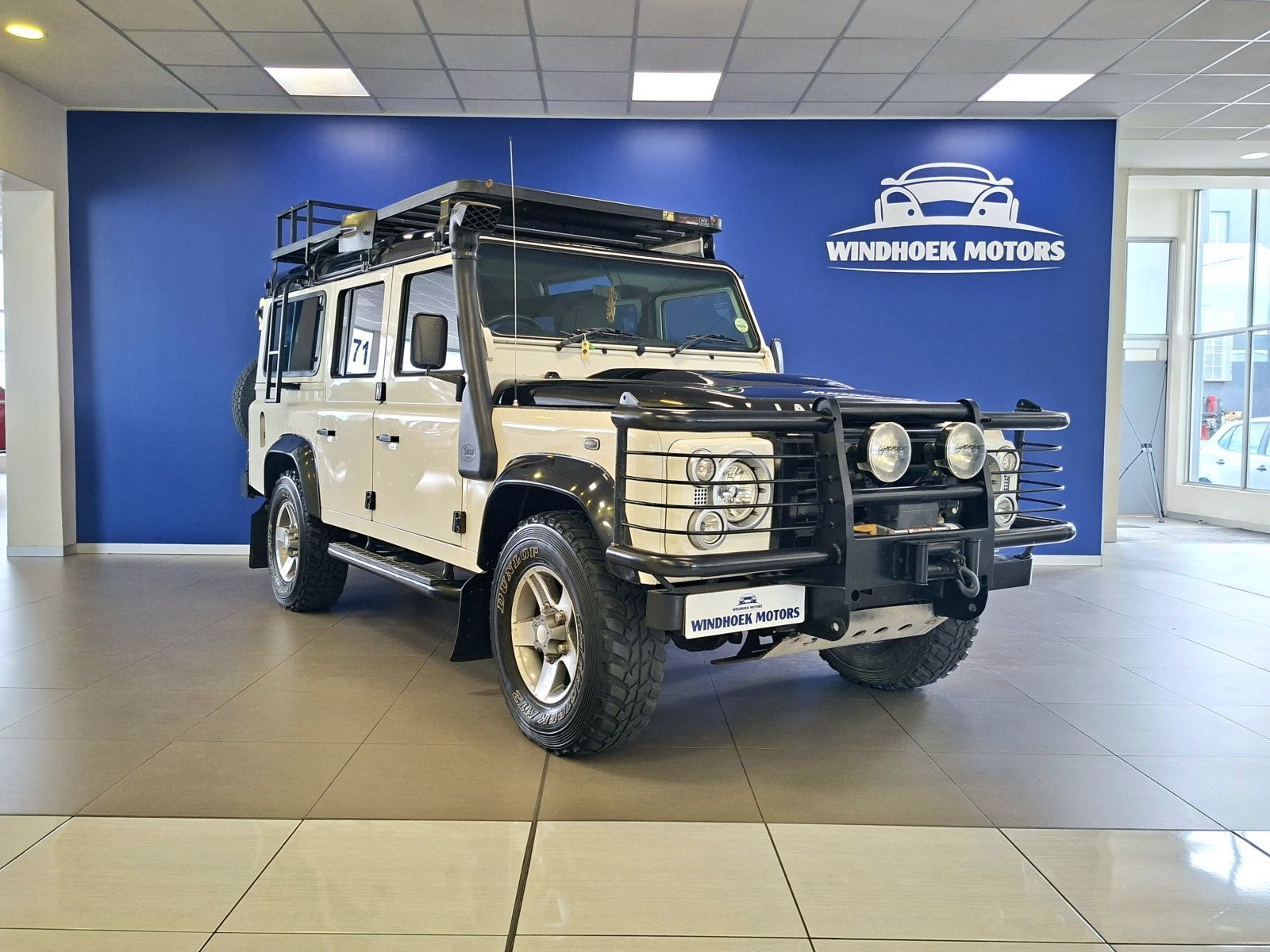 Land Rover Defender 110 Puma in Namibia