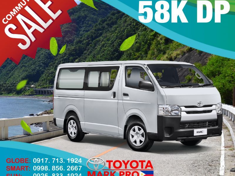 toyota hiace commuter price