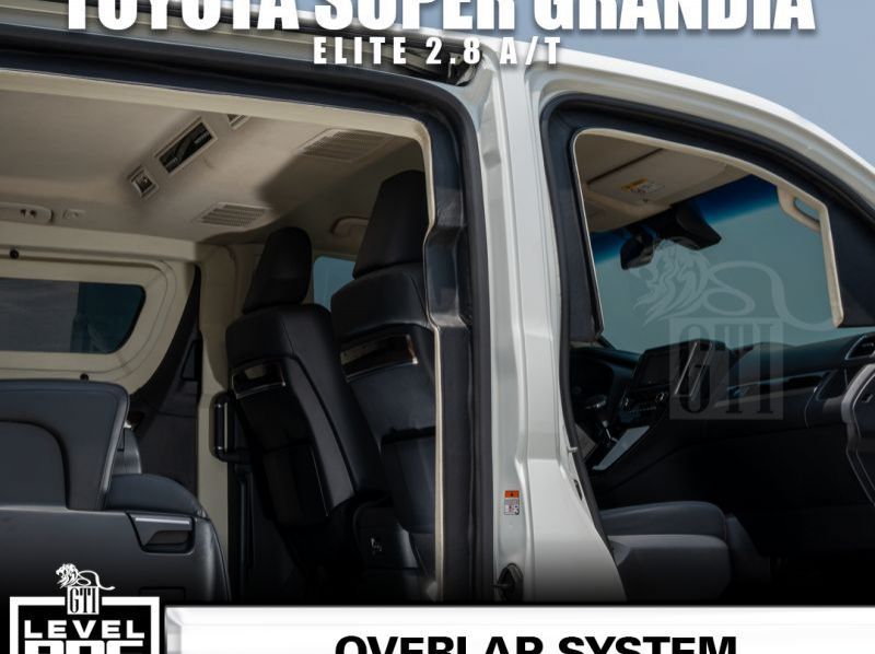 2025 Toyota Super Grandia Elite White Bulletproof pictures