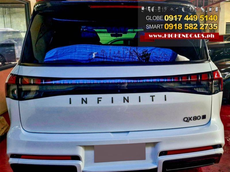 2025 Infiniti QX80 BULLETPROOF pictures