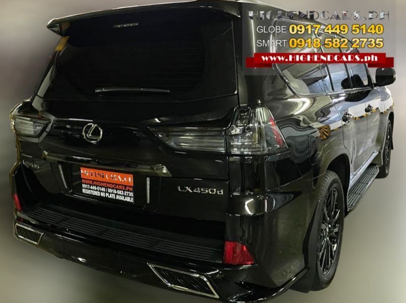 2021 Lexus LX 450D  DIESEL BLACK EDITION BULLETPROOF INKAS ARMOR pictures