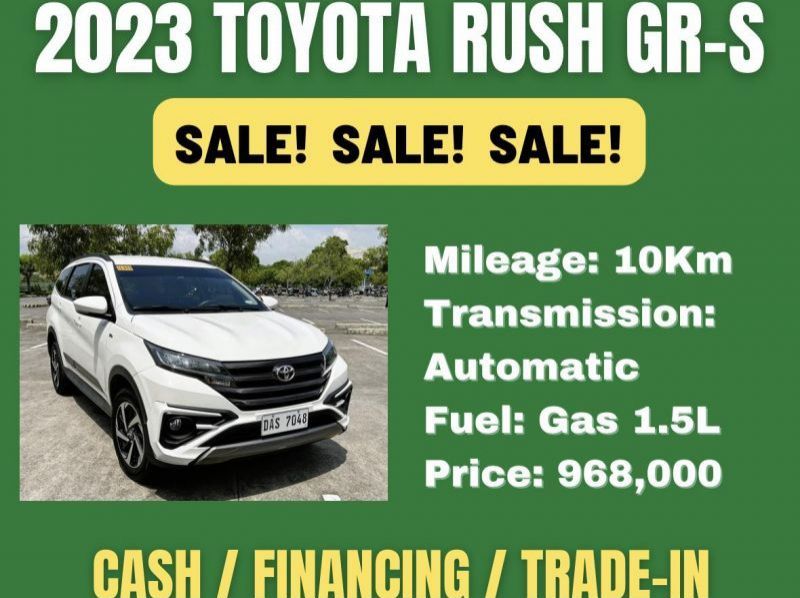 2023 Toyota Rush GR-S Automatic Lucena City pictures