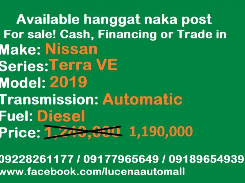 2019 Nissan terra pictures