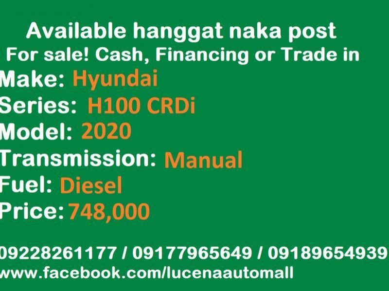 2020 Hyundai H100 Lucena City pictures