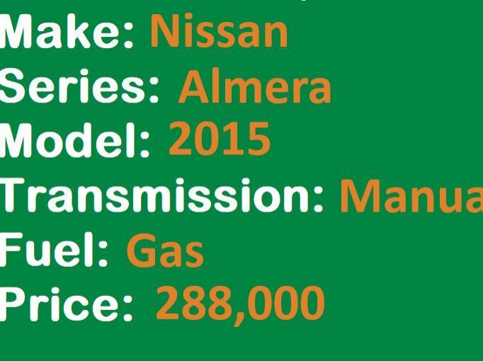 2015 Nissan Almera MT Lucena City pictures