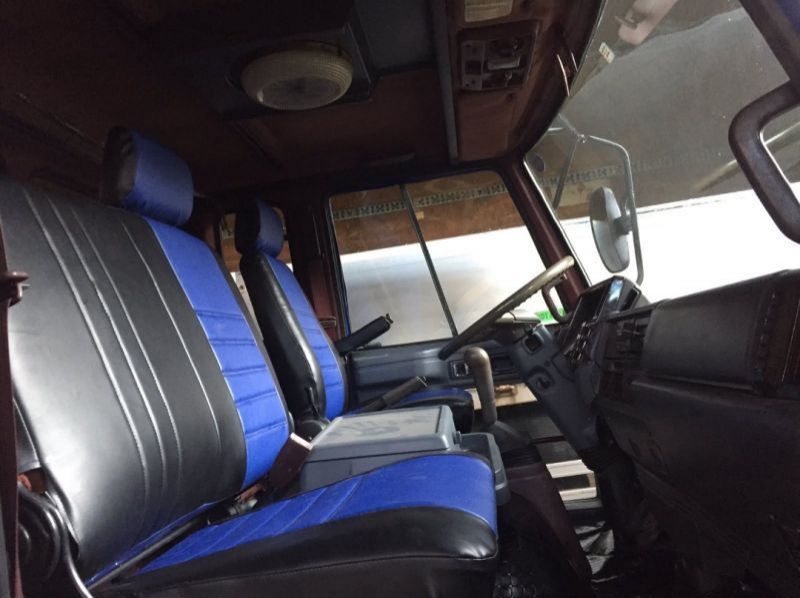 1996 Isuzu Forward  6HE1 Boom Truck Unic 3 Step Crane Selfloader pictures