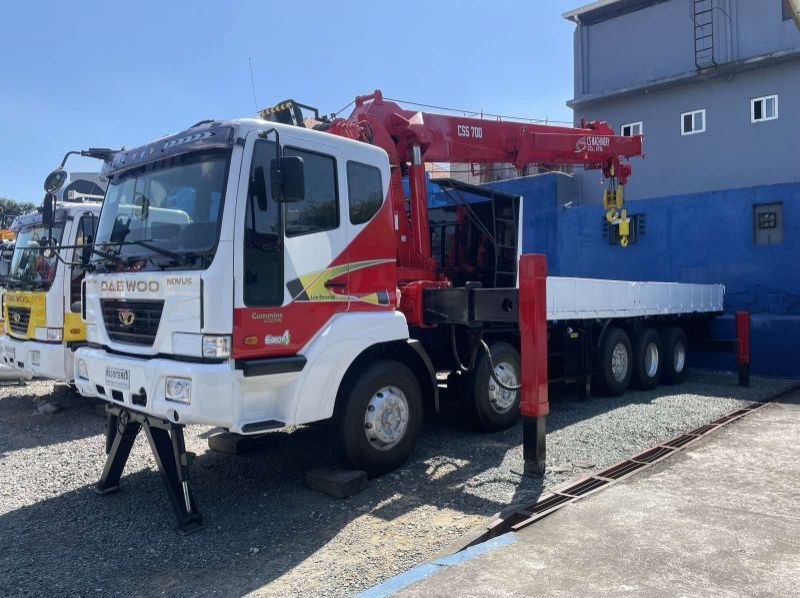 Used Daewoo BOOM TRUCK  for sale in Quezon City, Philippines