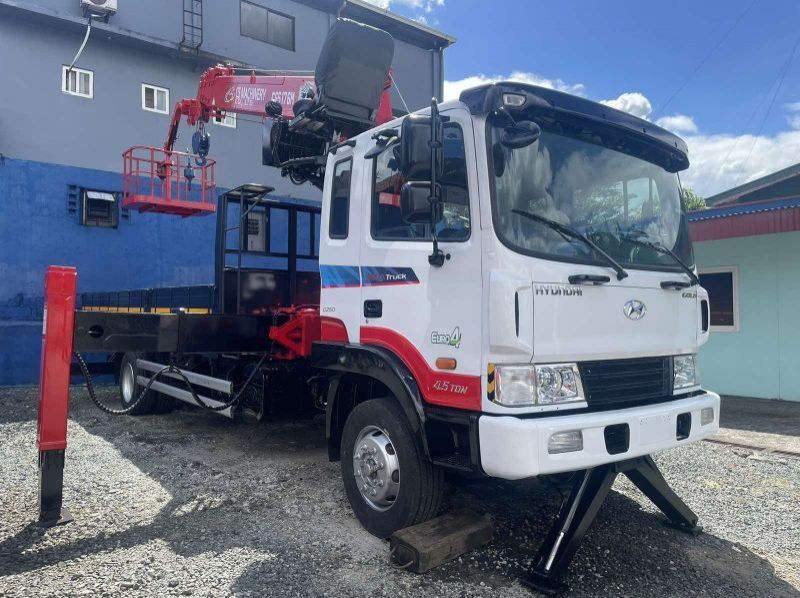 2022 Hyundai 6 TONS BOOM TRUCK pictures
