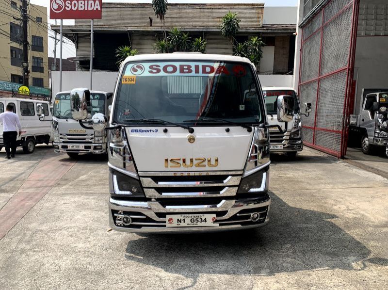 2023 Isuzu elf sobida remanufactured mini dump (low side) pictures