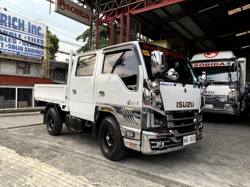 2023 Isuzu elf sobida nkr- double cab drop side n-series canter 300 series tornado pictures