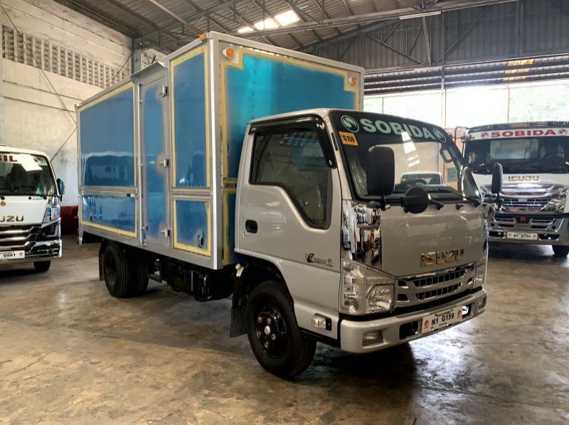 2023 Isuzu isuzu elf  surplus aluminum closed van n-series nkr canter 300 series tornado pictures
