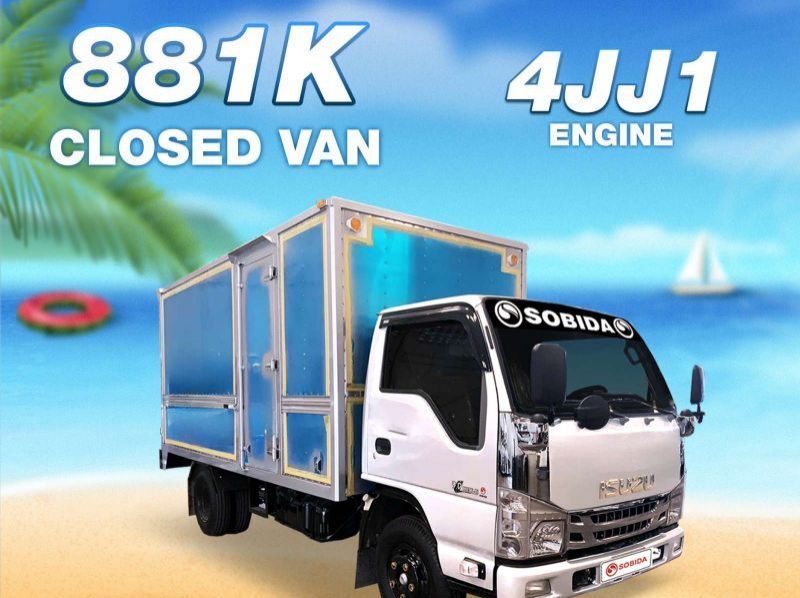Used Isuzu elf sobida nkr reconditioned surplus aluminum closed van (acv) rivetless n-series canter 300 series tornado  for sale in Manila, Philippines