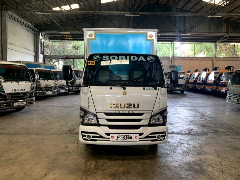 2023 Isuzu elf sobida nkr reconditioned surplus aluminum closed van (acv) rivetless n-series canter 300 series tornado pictures