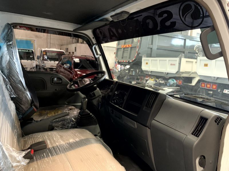 2023 Isuzu elf sobida nkr reconditioned surplus aluminum closed van (acv) rivetless n-series canter 300 series tornado pictures