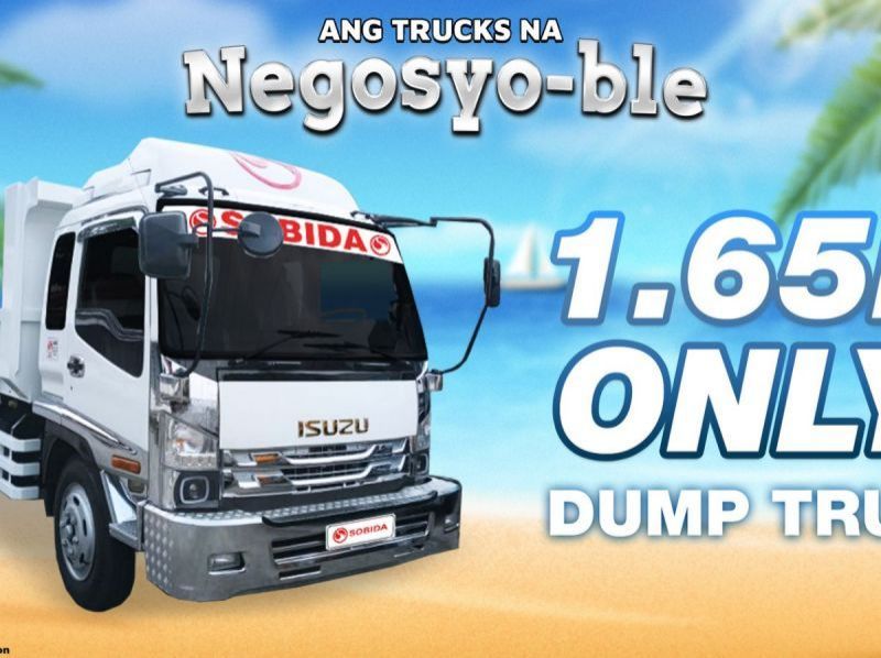 Used Isuzu elf surplus remanufactured 700nqr semi high side quarry type dump truck  for sale in Manila, Philippines