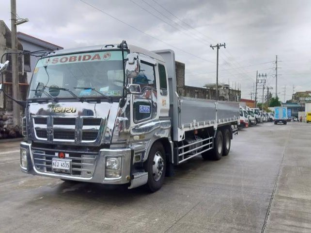 2023 Isuzu giga sobida surplus cargo truck 6uz1 6-cylinder diesel engine, aluminum high side sobida bb 88 pictures