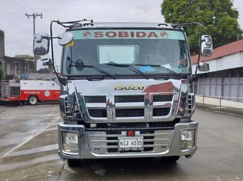 2023 Isuzu giga sobida surplus cargo truck 6uz1 6-cylinder diesel engine, aluminum high side sobida bb 88 pictures