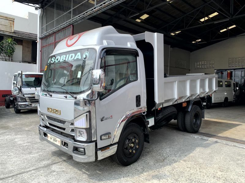 2023 Isuzu elf surplus dump truck (semi high side) reconditioned pictures