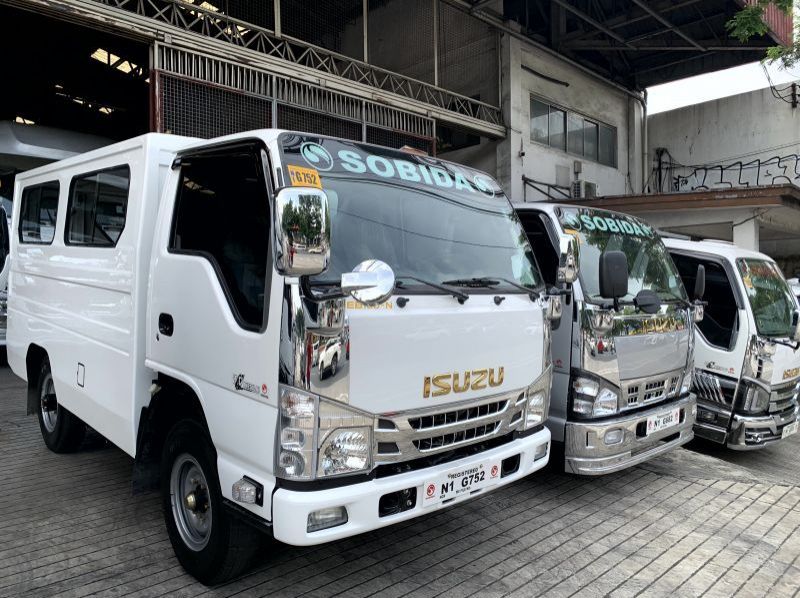 Used Isuzu isuzu elf  surplus fb multi utility vehicle n-series canter 300 series tornado  for sale in Manila, Philippines