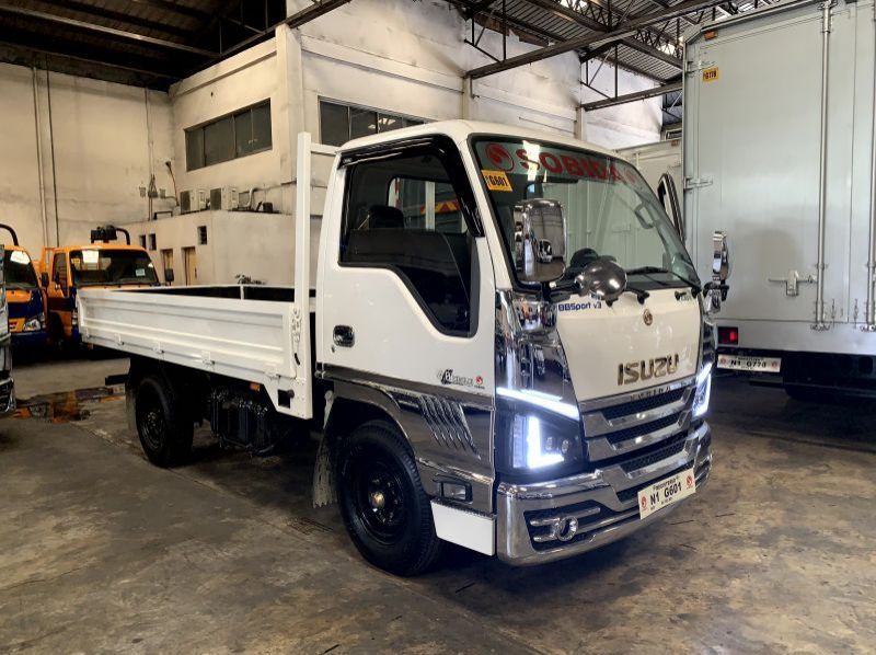 Used Isuzu isuzu elf surplus drop side truck n-series canter 300 series tornado  for sale in Manila, Philippines