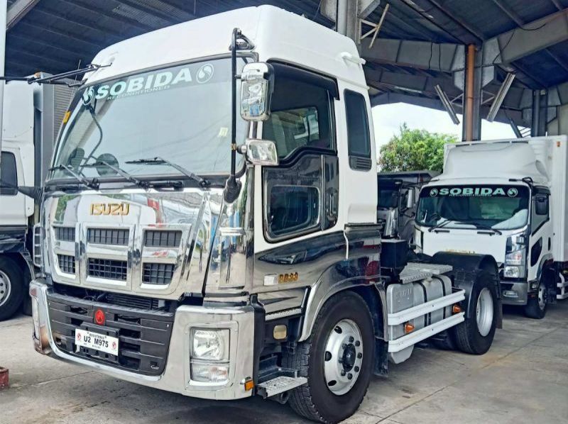2023 Isuzu giga sobida reconditioned surplus 4x2 6-wheeler tractor heas bb 88 series pictures