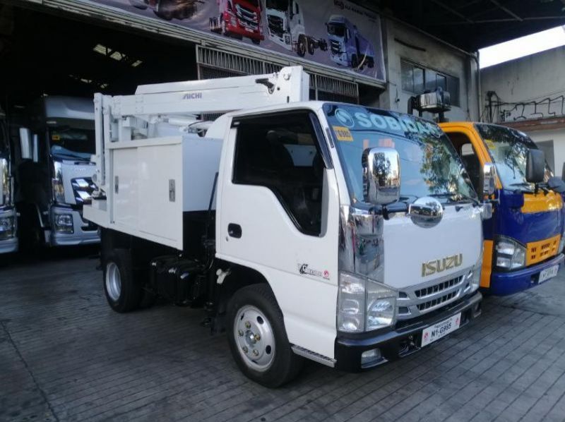 2023 Isuzu sobida elf nhr manlifter surplus canter 300 series tornado pictures