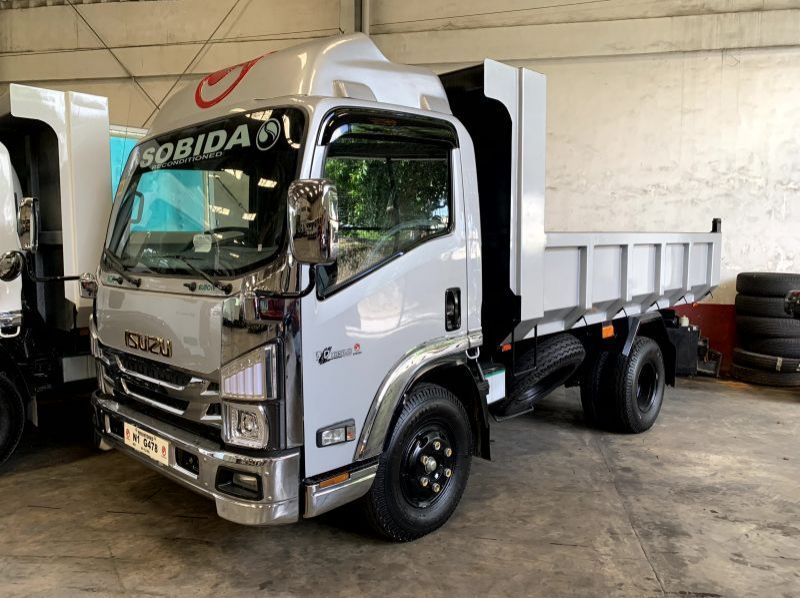 2023 Isuzu sobida reconditioned elf nqr surplus dump truck n-series canter 300 series tornado pictures