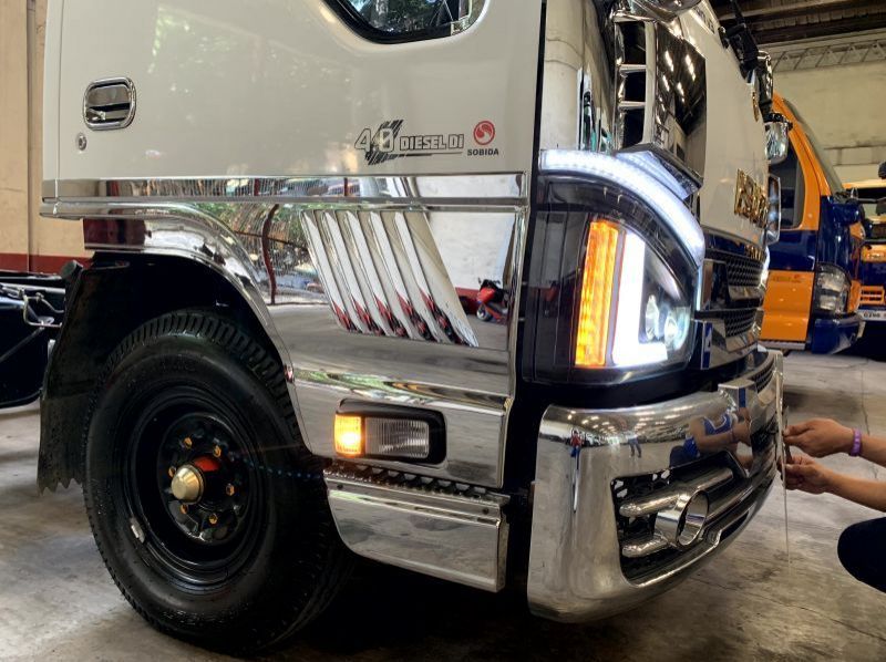 2023 Isuzu sobida reconditioned elf nqr surplus dump truck n-series canter 300 series tornado pictures