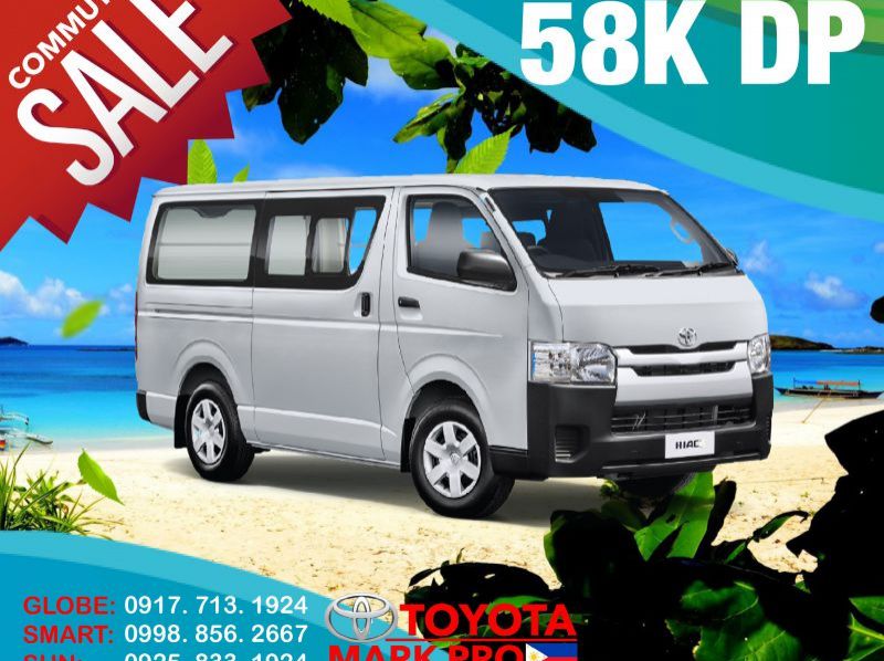 toyota hiace commuter 4x4 for sale