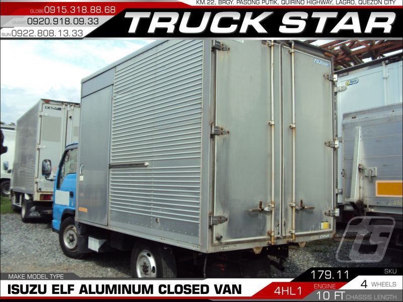 2017 Isuzu Elf Aluminum Closed Van photo
