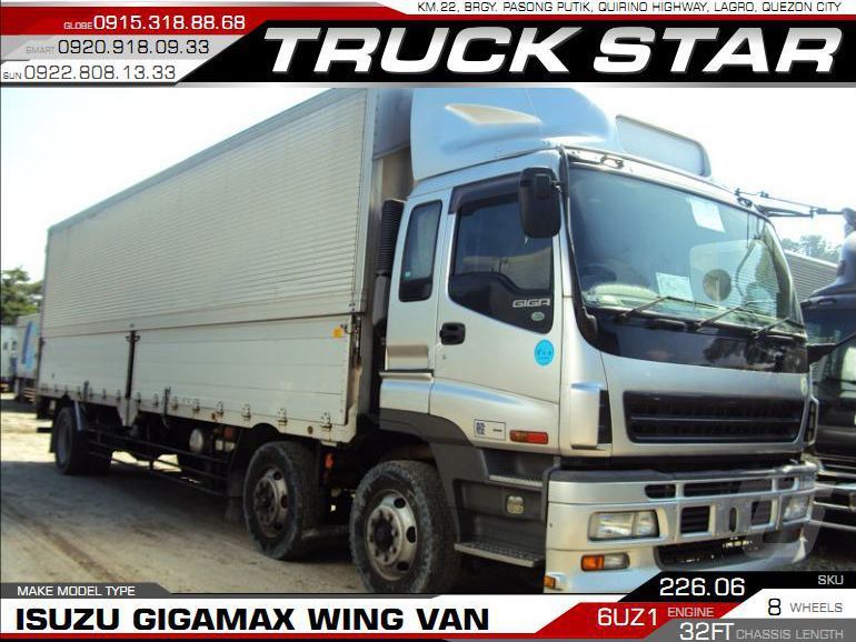 2018 Isuzu Gigamax Wing Van for sale | 100 000 Km - Truck Star Motor