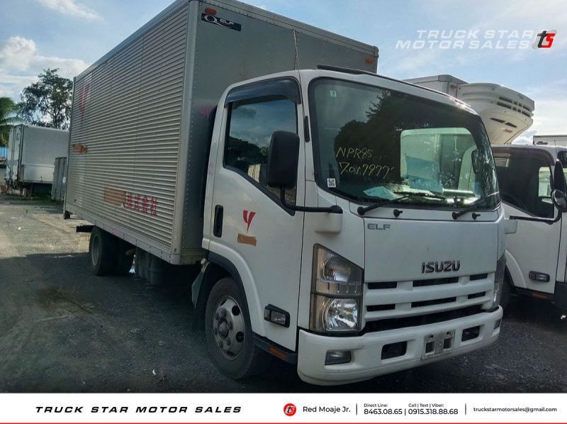 2024 Isuzu Elf Closed Van Truck | New Model | Wide  TRUCK FOR SALE! pictures