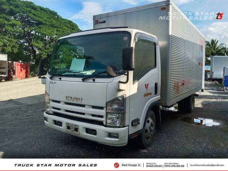 2024 Isuzu Elf Closed Van Truck | New Model | Wide  TRUCK FOR SALE! pictures