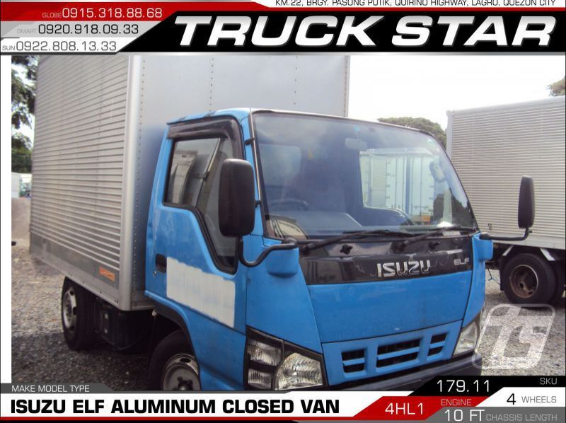 2017 Isuzu Elf Aluminum Closed Van pictures