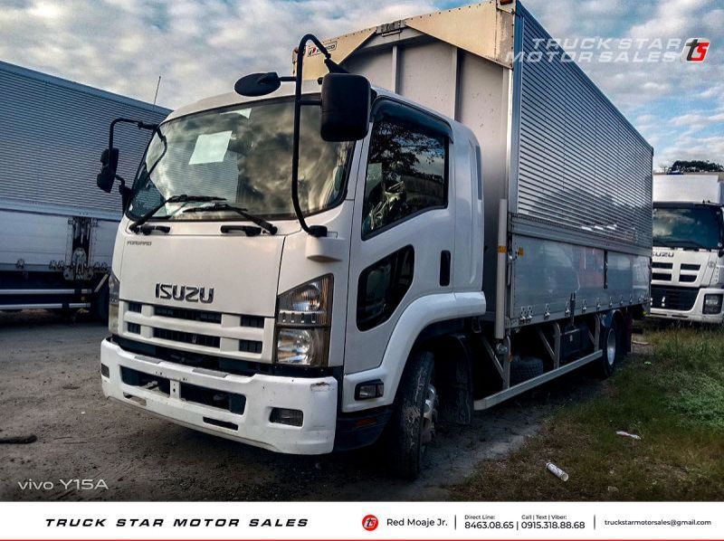 Used Isuzu FORWARD WING VAN | TRUCK FOR SALE |TEU.S11 |  for sale in Quezon City, Philippines