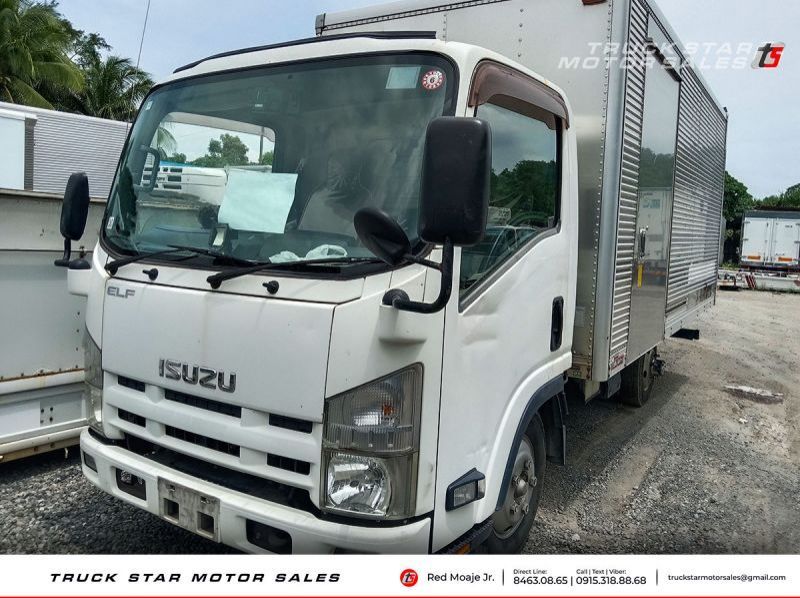 Used Isuzu Elf Closed Van Truck | New Model | Wide | Truck For Sale  for sale in Quezon City, Philippines
